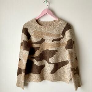 Camouflage Patterned Sweater